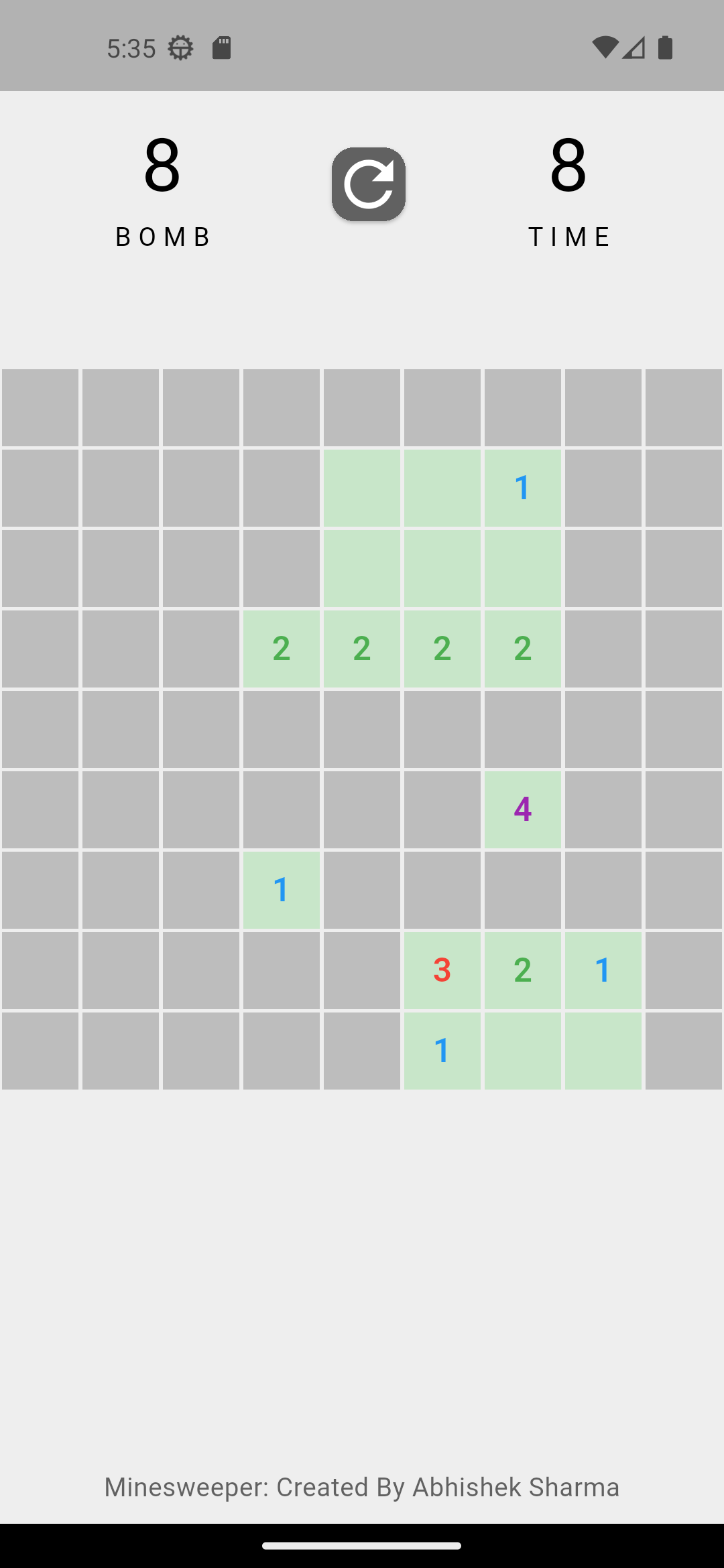 Minesweeper Game